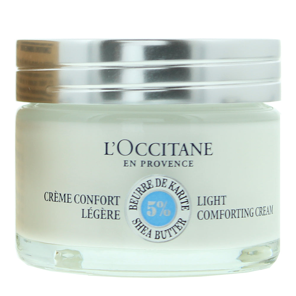 L'occitane Shea Butter Light Comforting Face Cream 50ml - Product