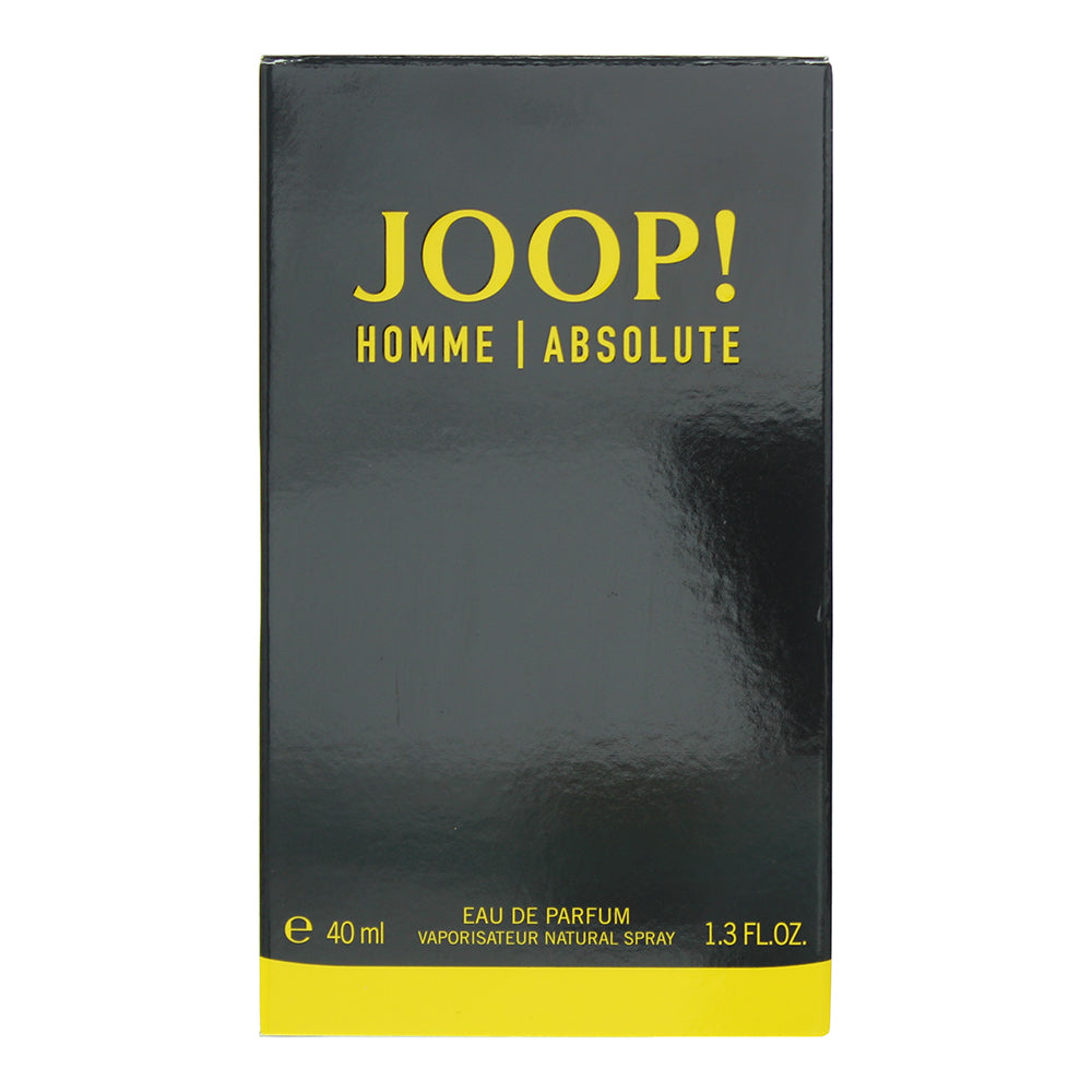 Joop! Homme Absolute Eau De Parfum 40ml - Box