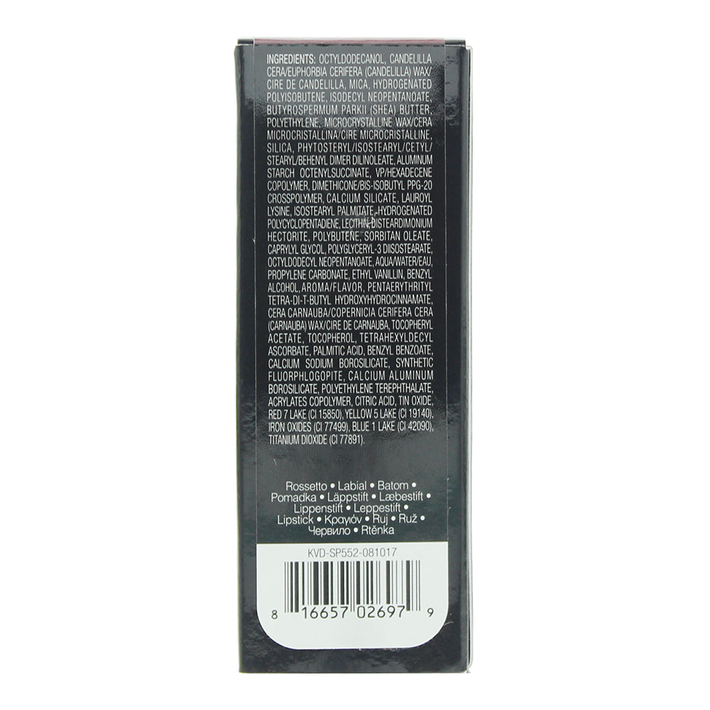 KVD Studded Kiss Creme Vampira Lipstick 3.4g