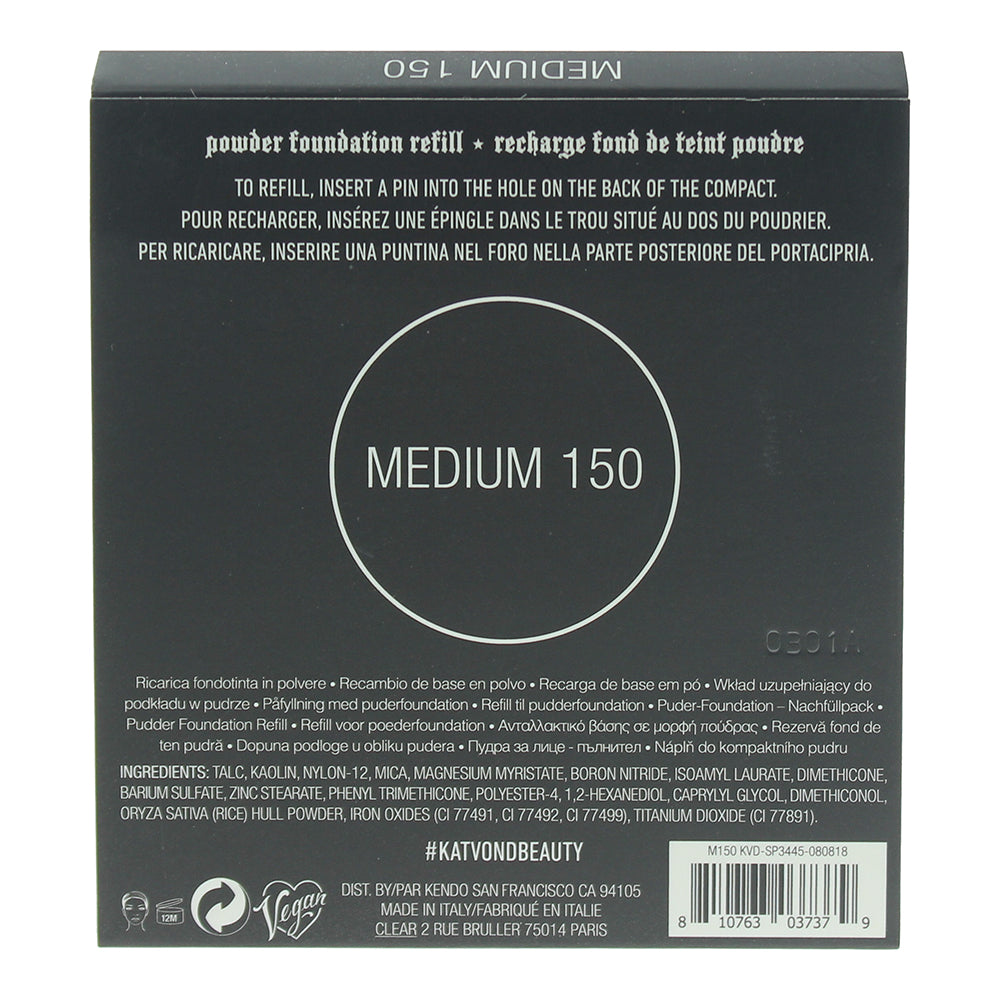 KVD Lock It Refill 150 Medium Powder Foundation 9g