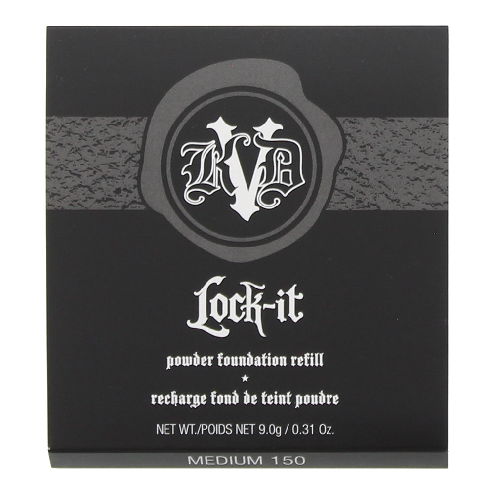 KVD Lock It Refill 150 Medium Powder Foundation 9g - Box