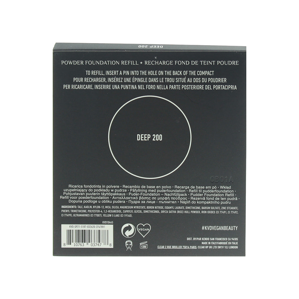 KVD Lock It Refill 200 Deep Powder Foundation 9g