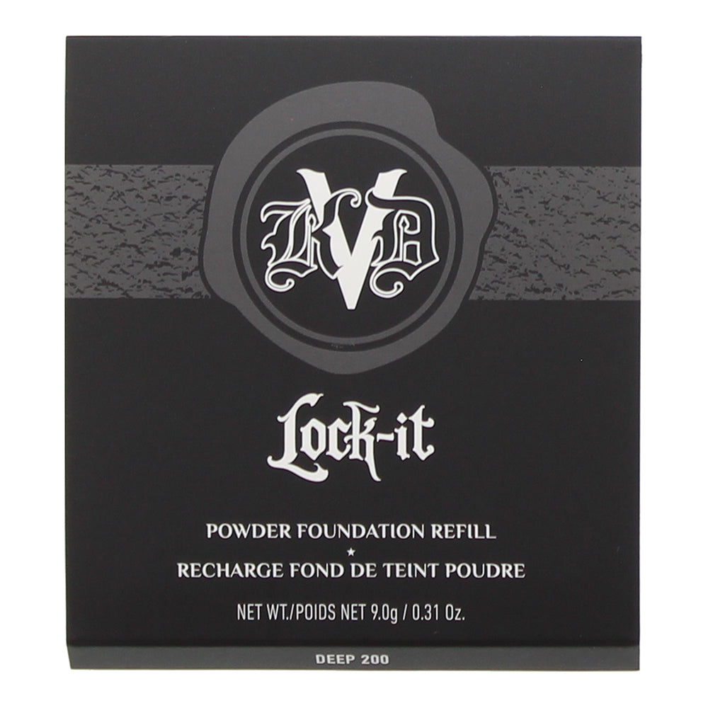 KVD Lock It Refill 200 Deep Powder Foundation 9g - Box