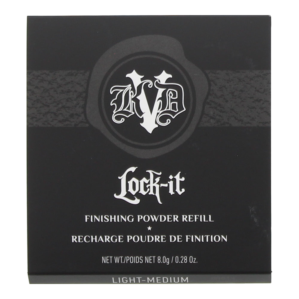 KVD Lock It Refill Light/Medium Finishing Powder 8g - Box
