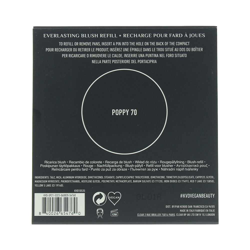 KVD Everlasting Refill Poppy Blush 6.2g