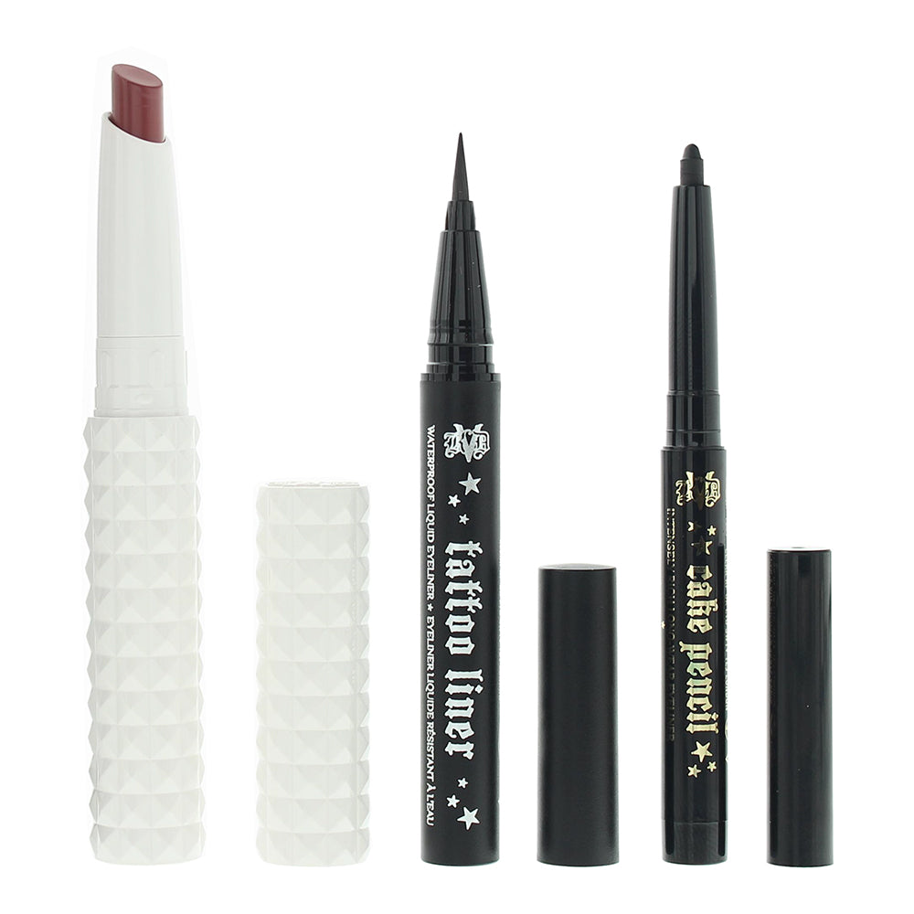 Kat Von D Vegan Beauty Stars Gift Set: Liquid Eyeliner 0.2ml, Eyeliner 0.24g, Li - Product