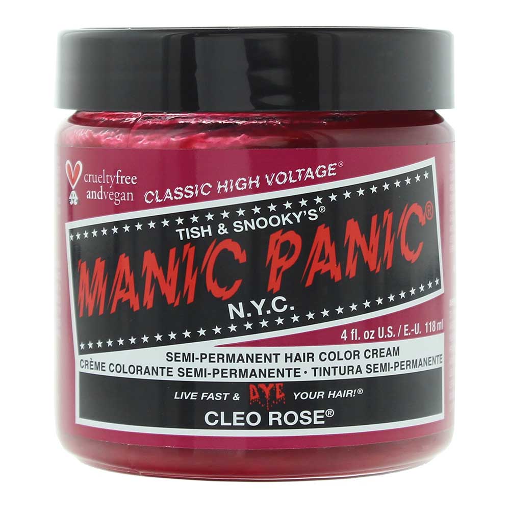 Manic Panic Classic High Voltage Cleo Rose Semi-Permanent Hair Colour Cream 118m