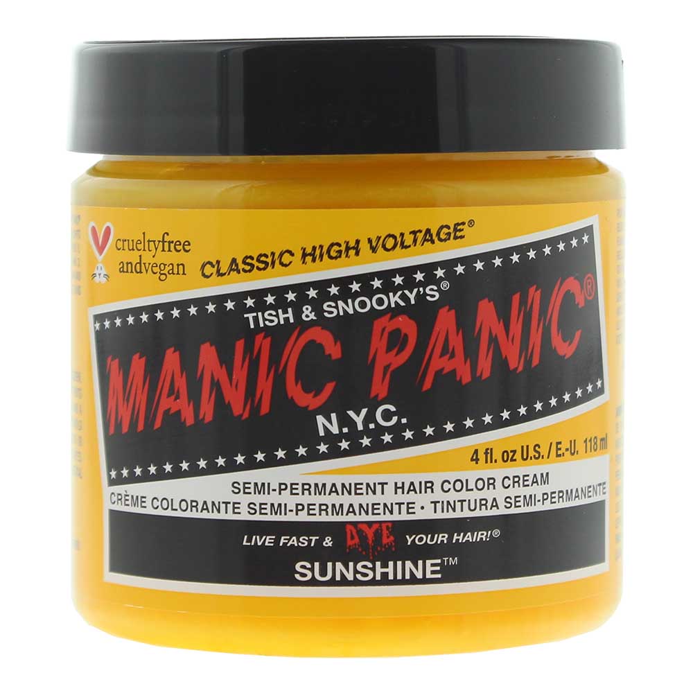 Manic Panic Classic High Voltage Sunshine Semi-Permanent Hair Colour Cream 118ml