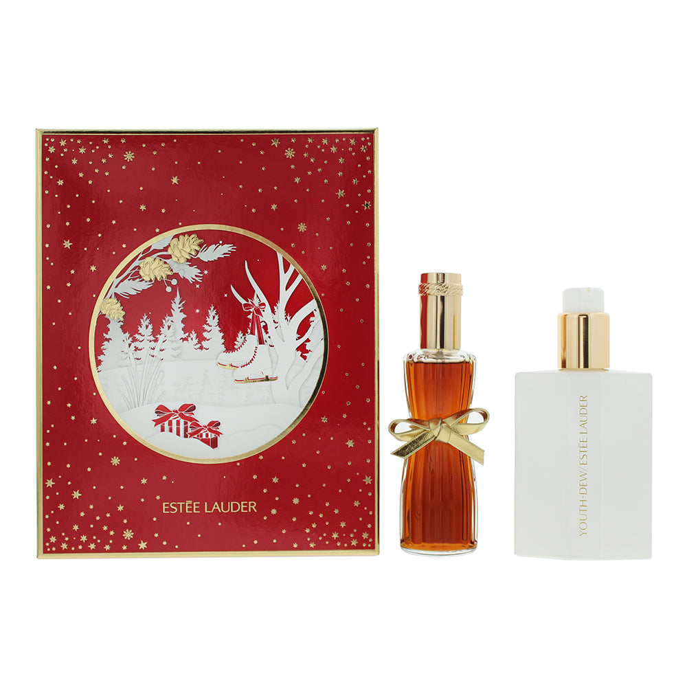 Estée Lauder Youth-Dew Indulgent Duo 2 Piece Gift Set: Eau de Parfum 67ml - Body