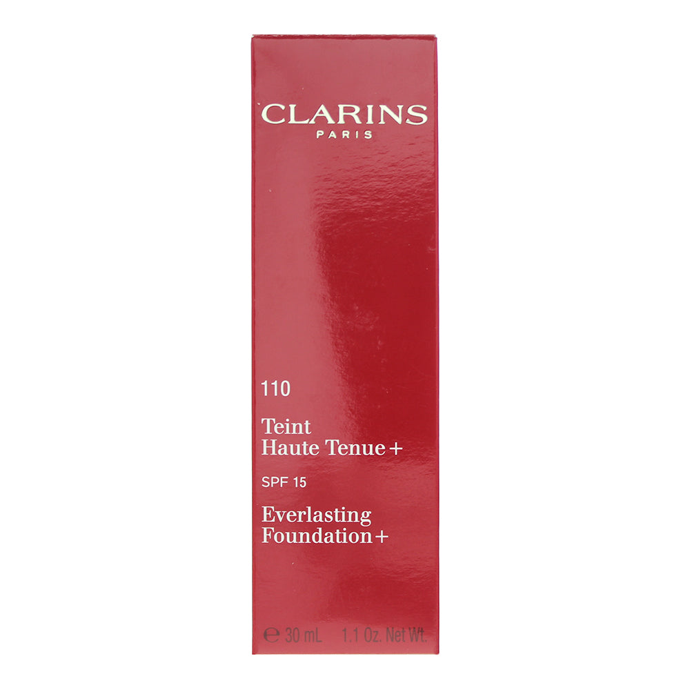 Clarins Everlasting Spf 15 110 Honey Foundation 30ml - Box