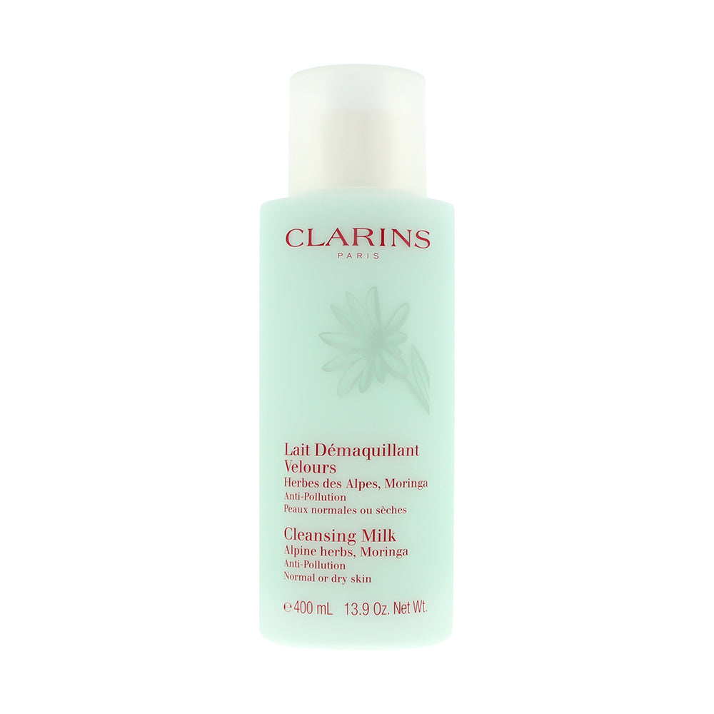 Clarins Anti-Pollution Alpine Herbs & Moringa Normal or Dry Skin Cleansing Milk