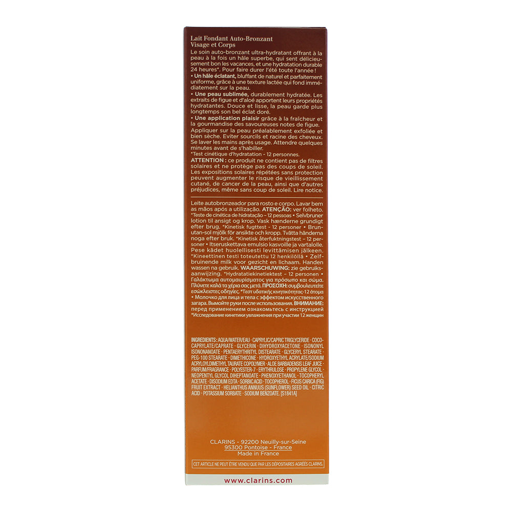 Clarins Self Tanning Milky Lotion 125ml