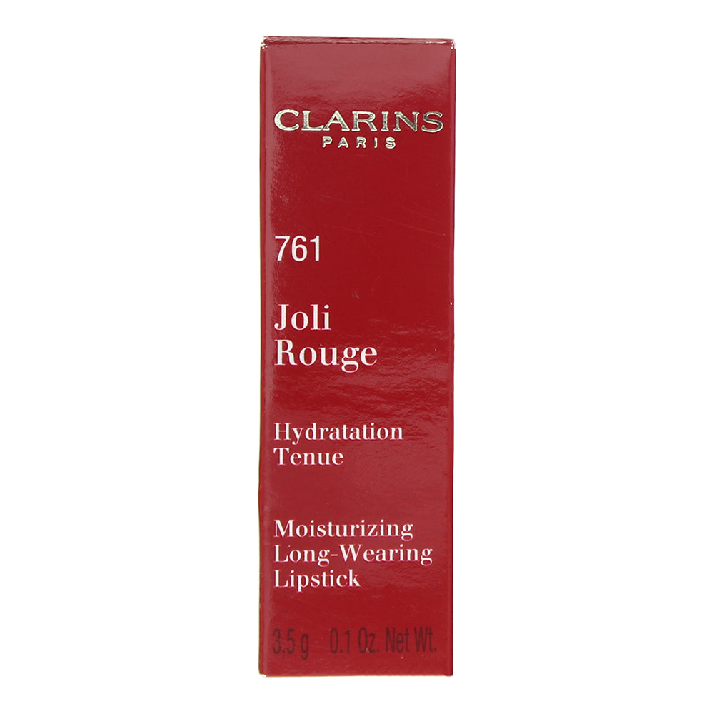 Clarins Joli Rouge 761 Spicy Chilli Lipstick 3.5g - Box
