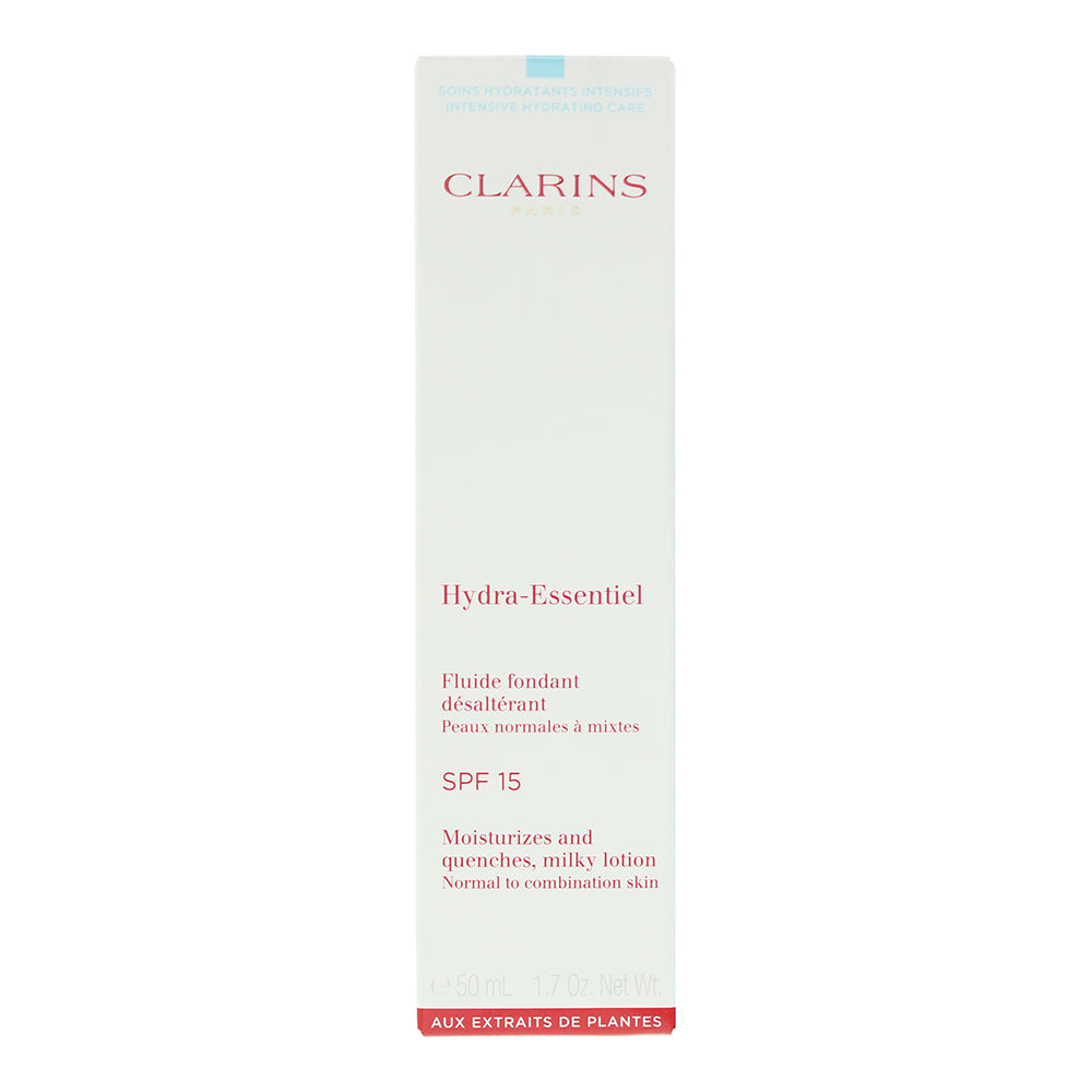Clarins Hydra-Essentiel Spf 15 Milky Lotion 50ml - Box