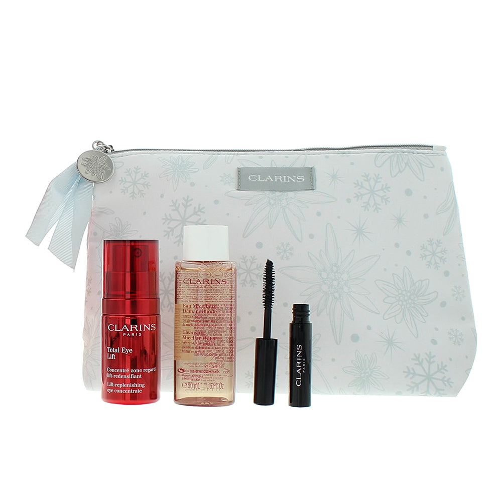 Clarins Total Eye Lift 3 Piece Gift Set: Replenishing Eye Concentrate 15ml - Mas - Product