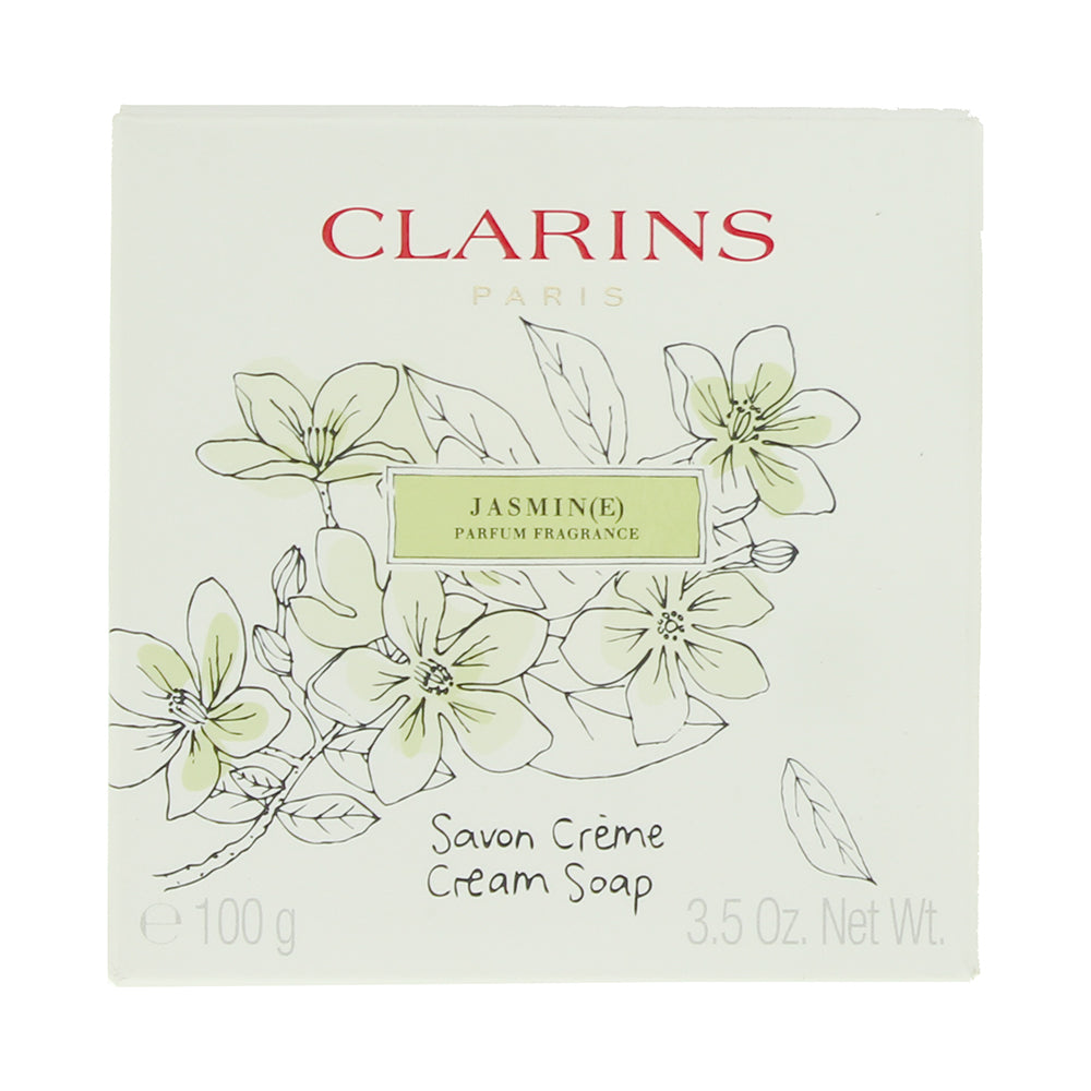 Clarins Jasmine Scented Cream Soap 100g - Box