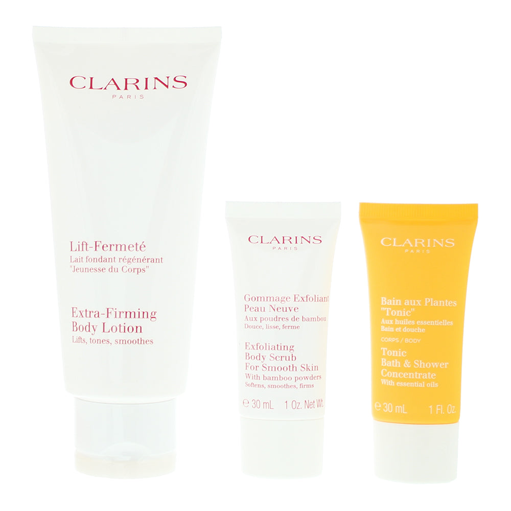 Clarins Toned & Visibly Firmer 3 Piece Gift Set  - Product