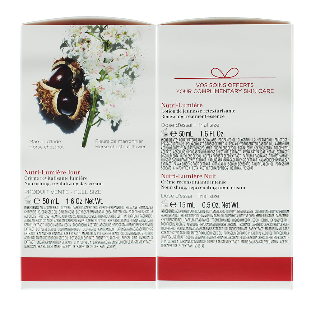 Clarins My Routine 3 Piece Gift Set: Day Cream 50ml - Night  Cream 15ml - Treatm