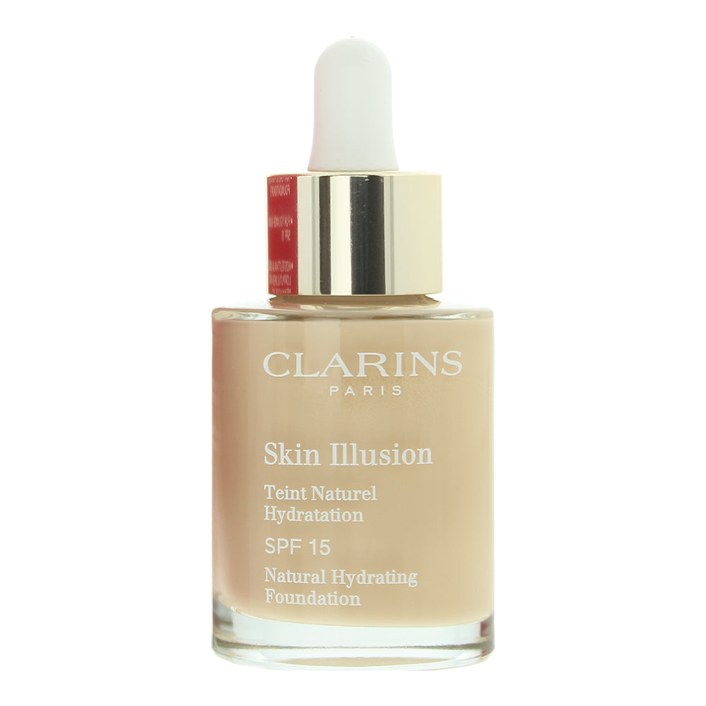 Clarins Skin Illusion Natural Hydrating Spf 15 101 Linen Foundation 30ml - Product