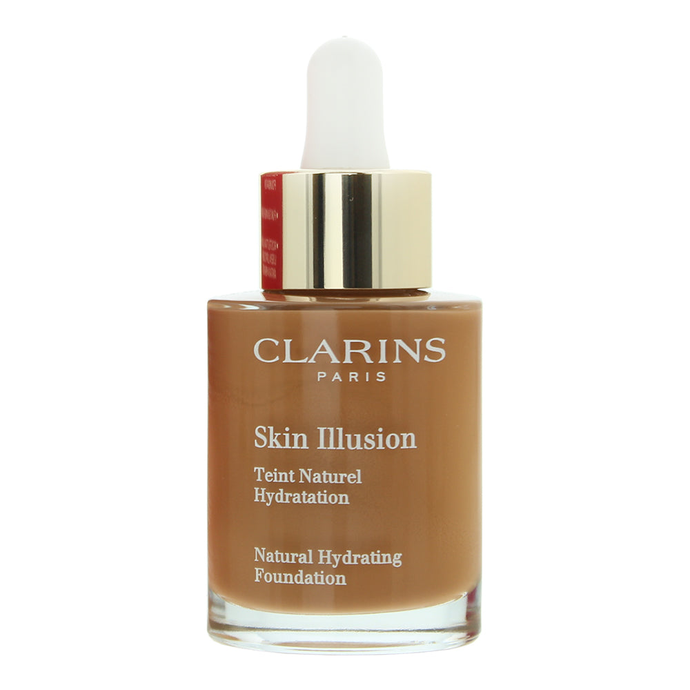Clarins Skin Illusion Natural Hydrating  Spf 15 117 Hazelnut Foundation 30ml - Product