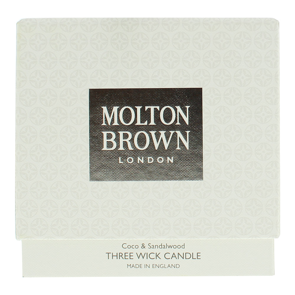 Molton Brown Coco & Sandalwood Candle 480g - Box