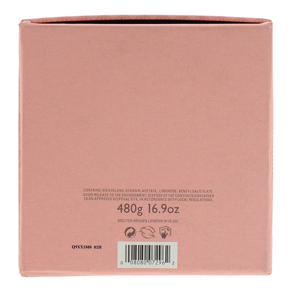Molton Brown Rhubarb And Rose Candle 480g