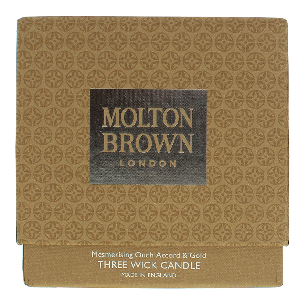 Molton Brown Mesmerising Oudh Accord & Gold Candle 480g - Box