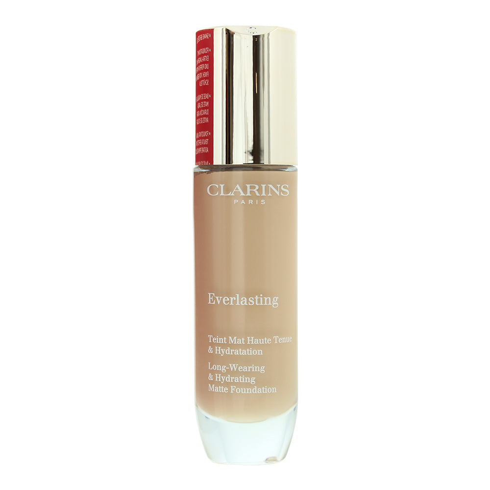 Clarins Everlasting Long-Wearing & Hydrating 108.5W Cashew Matte Foundation 30ml - Product