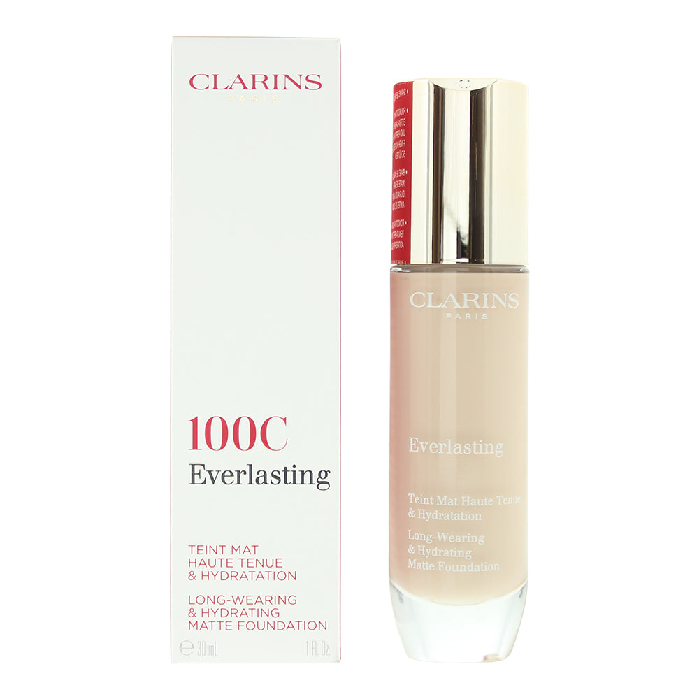 Clarins Everlasting Long-Wearing & Hydrating 100C Lily Foundation 30ml