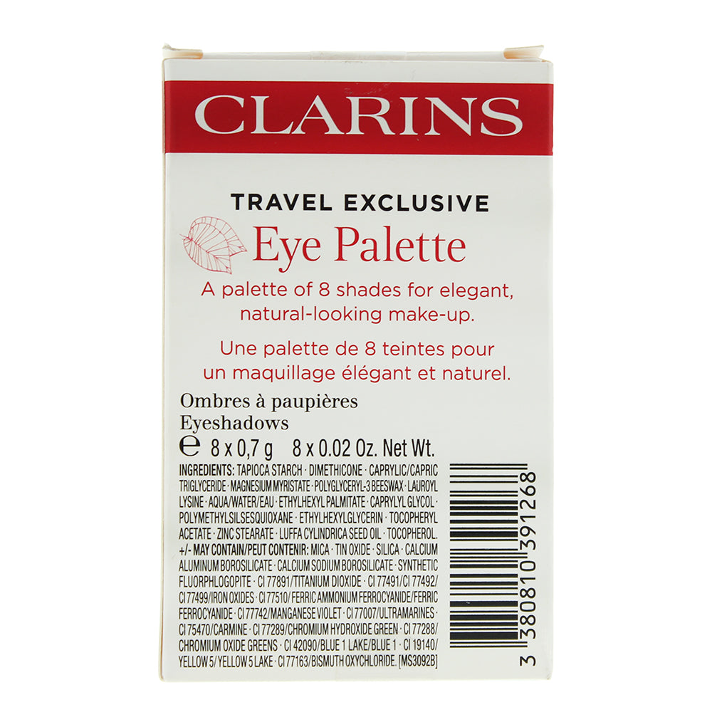 Clarins Mini Eye Shadows Palette 8 x 0.7g