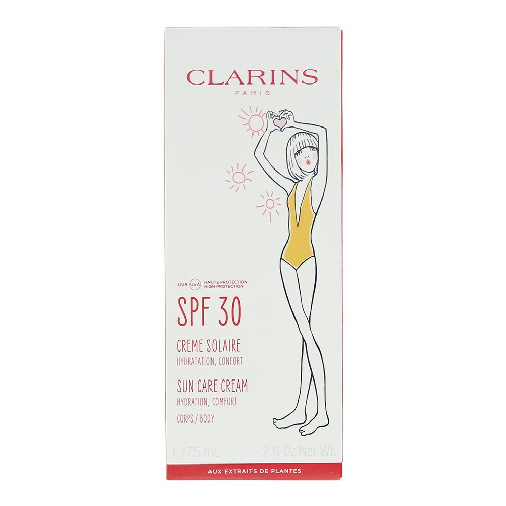 Clarins Pick & Love Spf 30 Sun Care Body Cream 75ml  - Box