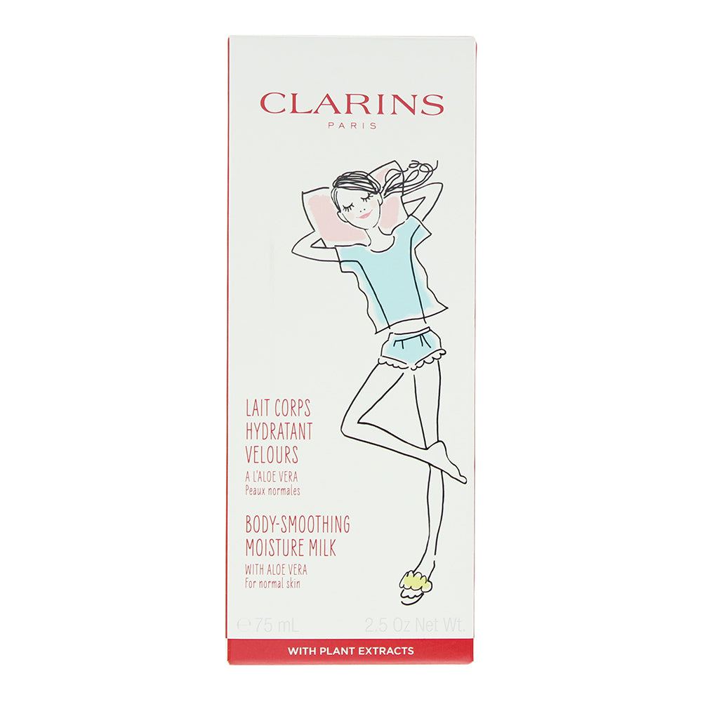 Clarins Body Smoothng Moisturising Milk 75ml - Box