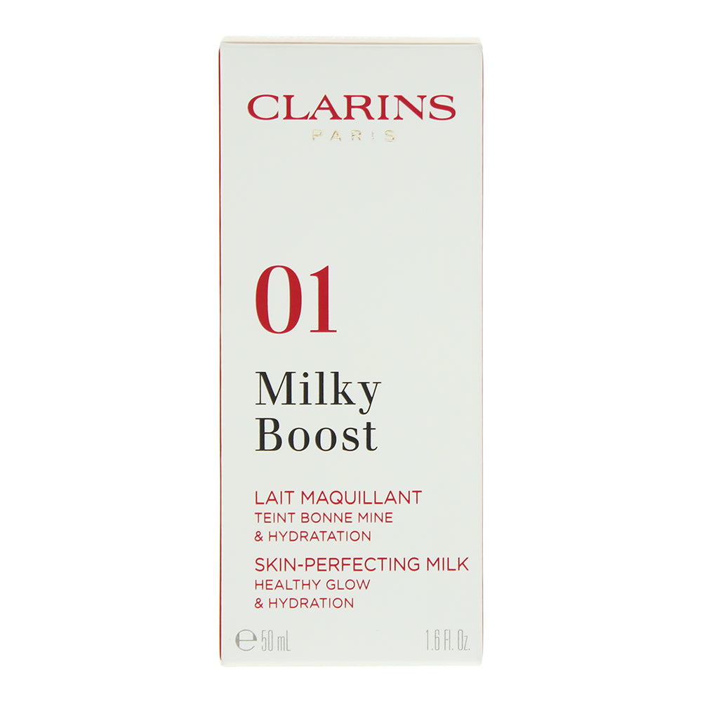 Clarins Milky Boost 01 Milky Cream Foundation 50ml - Box