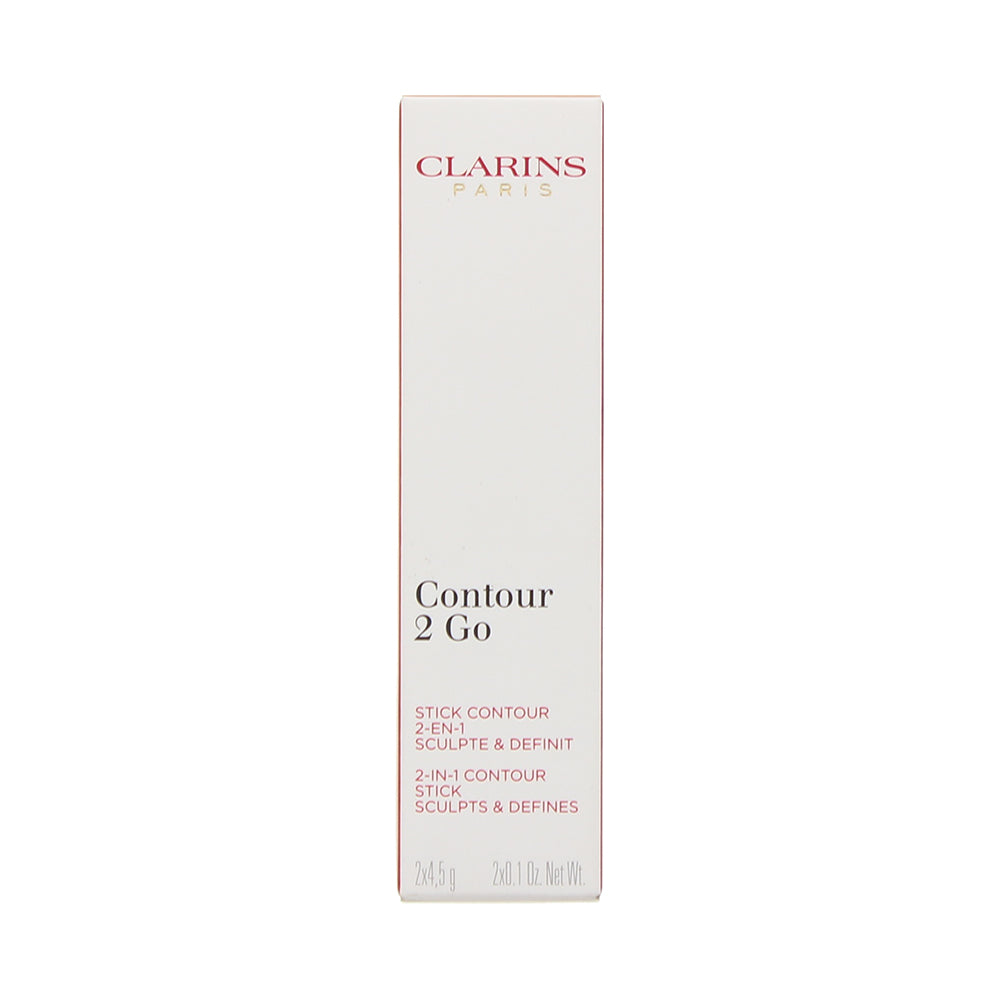 Clarins Contour 2 Go Cheeckbone Contour Stick 3.5g - Box