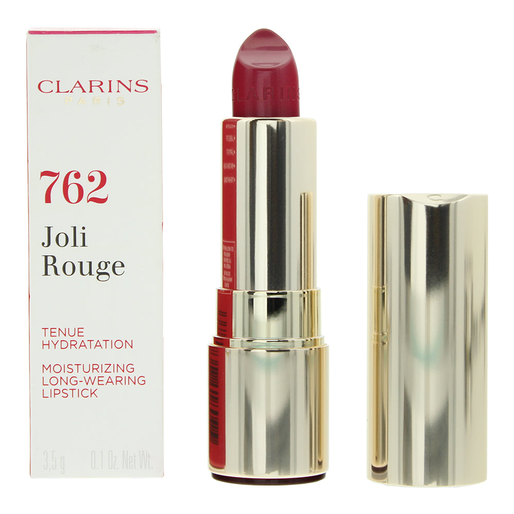 Clarins Joli Rouge 762 Pop Pink Lipstick 3.5g