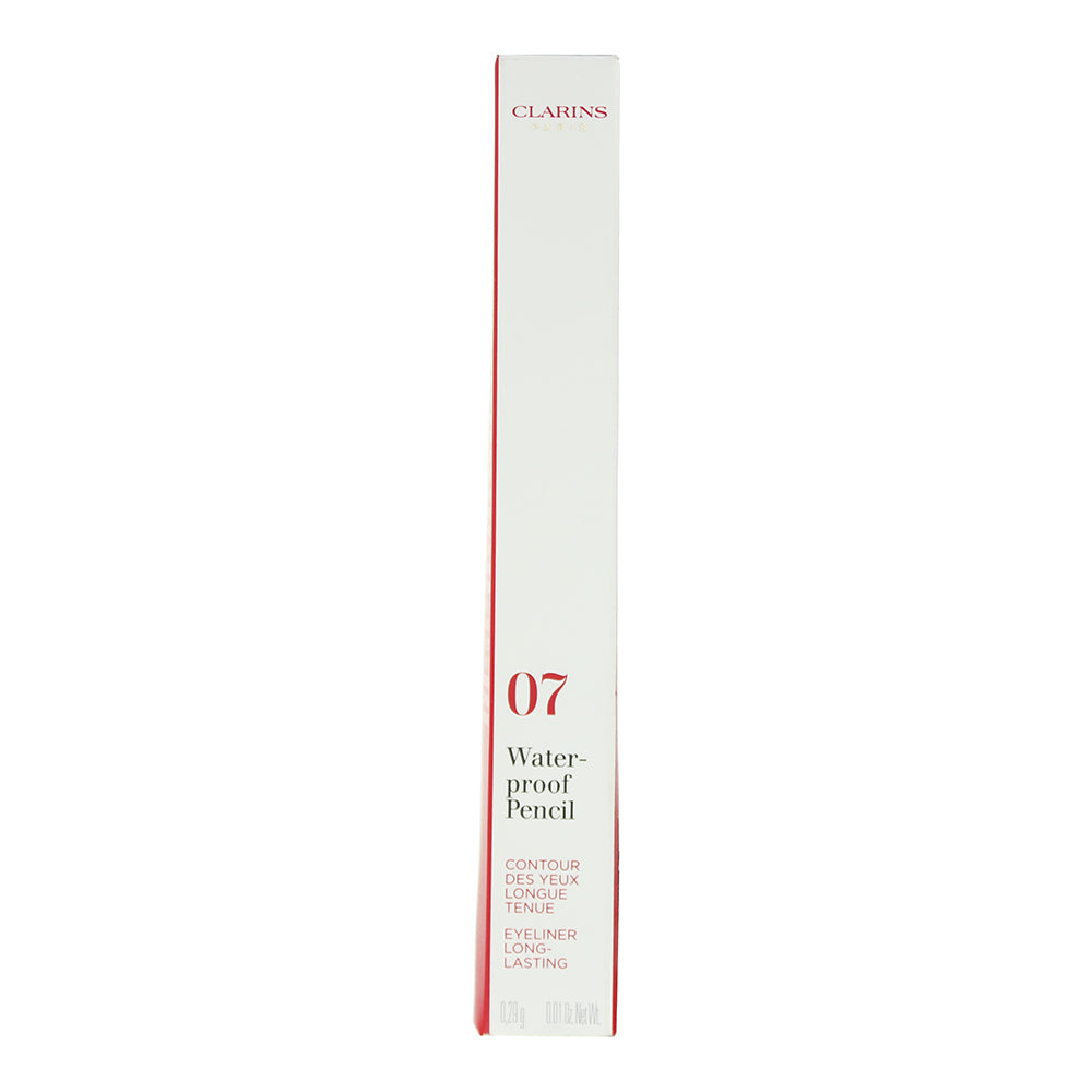 Clarins Water Proof Pencil 07 Blue Lily Eyeliner 0.29g - Box