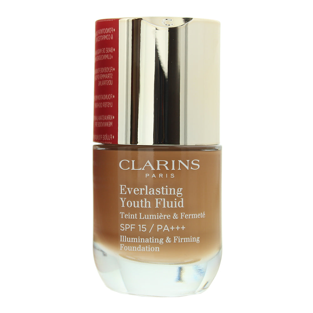 Clarins Everlasting Youth Fluid 117 Hazelnut Foundation 30ml - Product