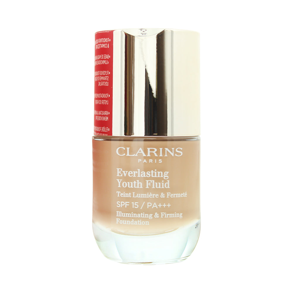 Clarins Everlasting Youth Fluid 114 Cappuccino Foundation 30ml - Product