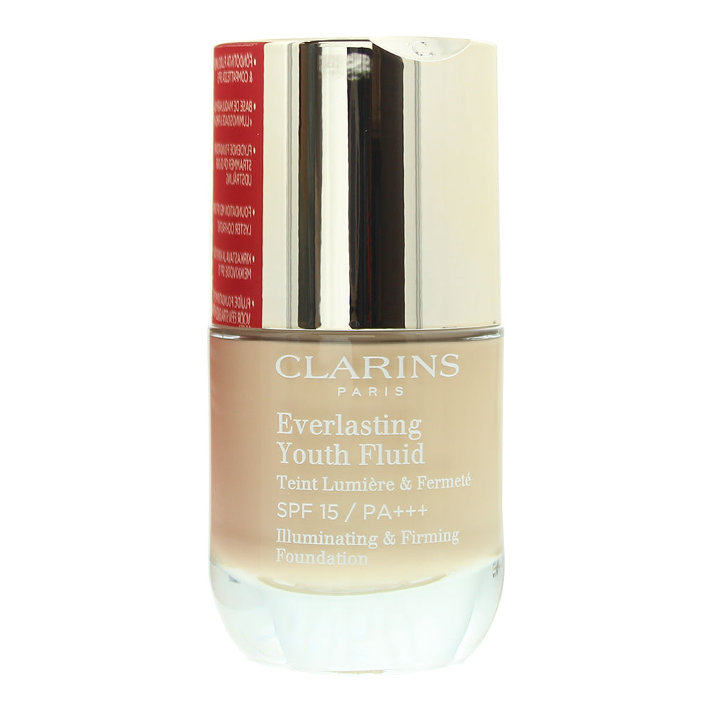 Clarins Everlasting Youth Fluid 101 Linen Foundation 30ml - Product
