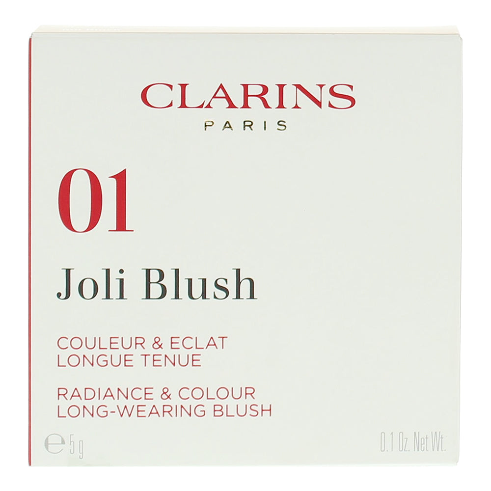 Clarins Joli Blush Radiance & Colour 01 Cheeky Baby Blush 5g - Box
