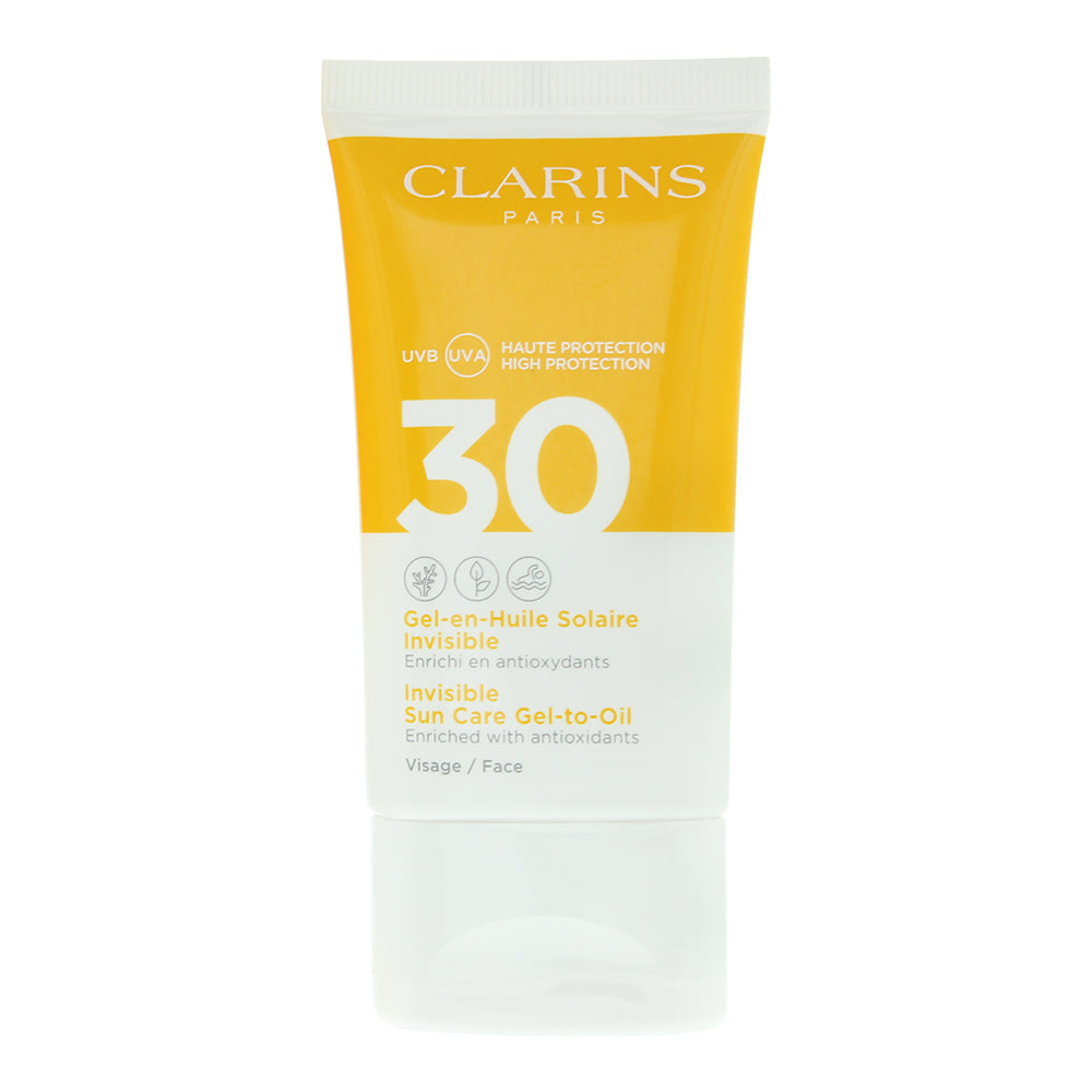 Clarins Invisible Sun Care Spf 30 Gel-To-Oil 50ml - Product