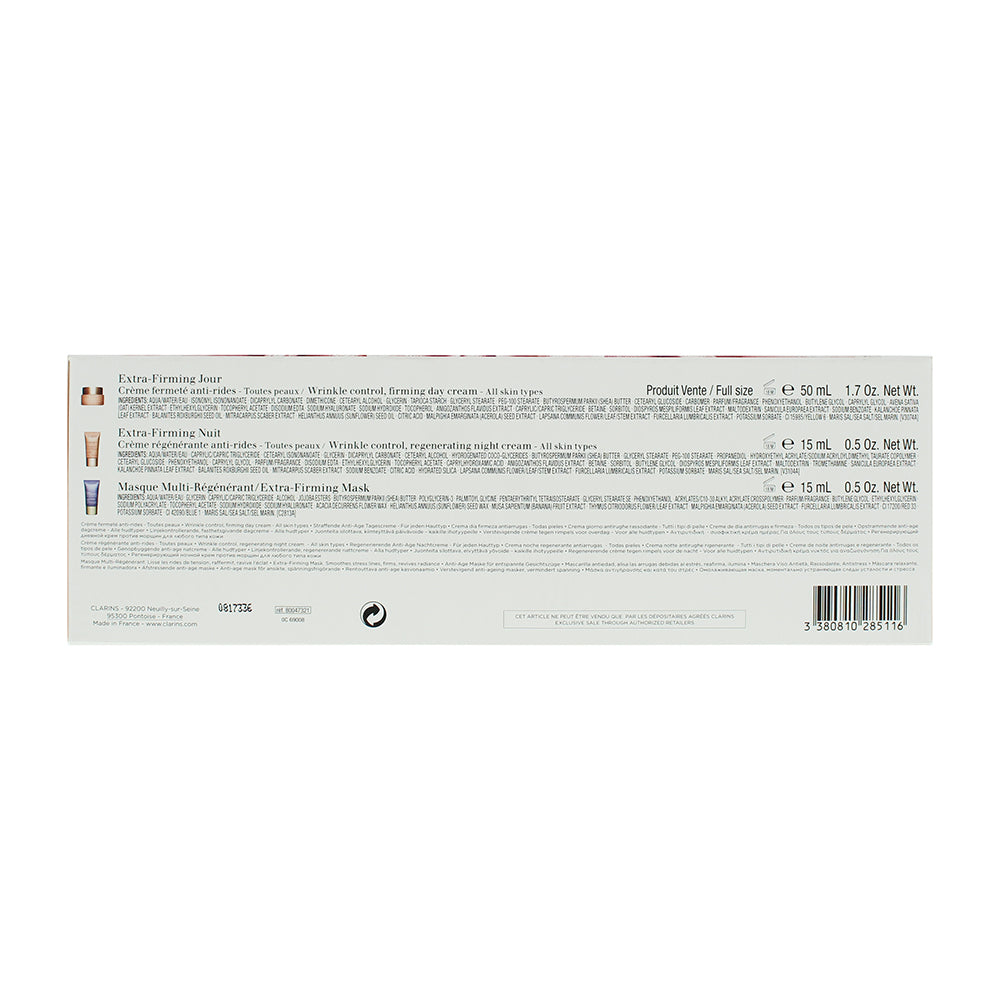 Clarins Extra-Firming 3 Piece Gift Set: Day Cream 50ml - Night  Cream 15ml - Ext