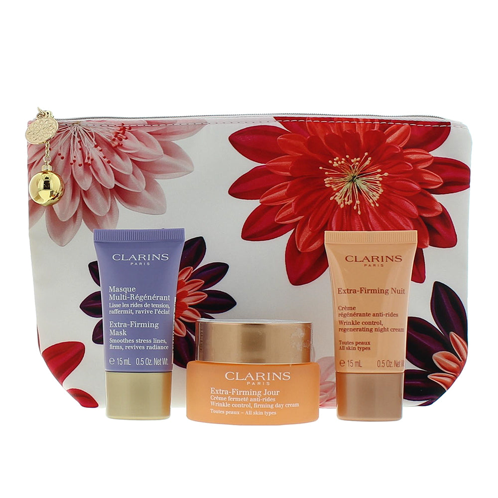 Clarins Extra-Firming 3 Piece Gift Set: Day Cream 50ml - Night  Cream 15ml - Ext - Product