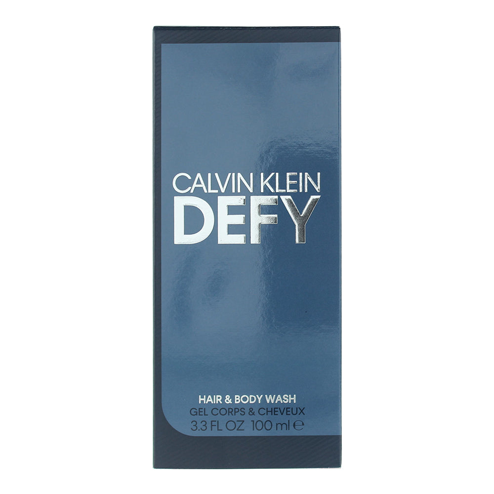 Calvin Klein Defy Hair & Body Shower Gel 100ml - Box