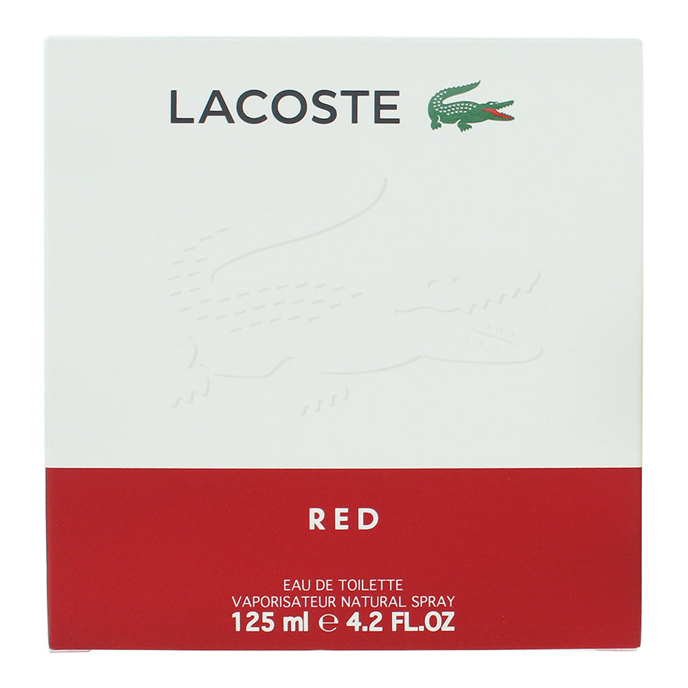 Lacoste Red Eau de Toilette 125ml - Box