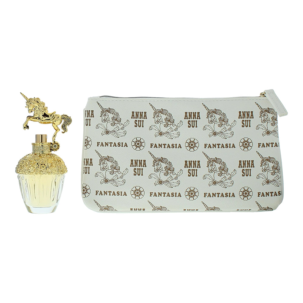 Anna Sui Fantasia 2 Piece Gift Set: Eau de Toilette 30ml - Cosmetic Bag  - Product