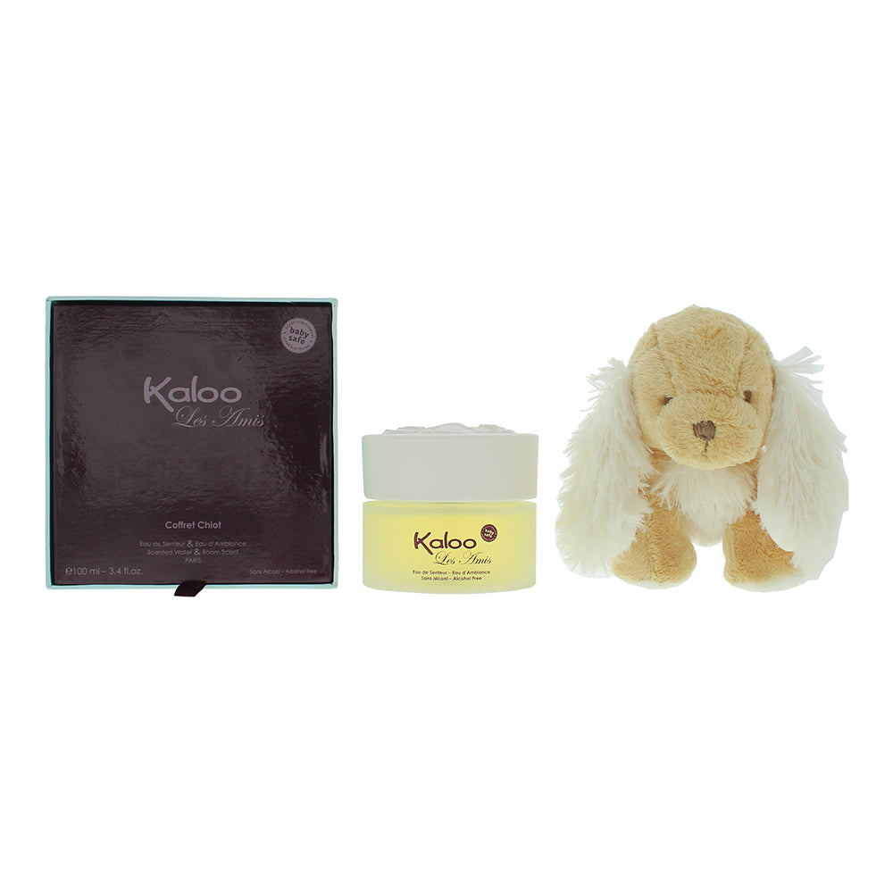 Kaloo Les Amis Puppy Set & Scented Water 100ml