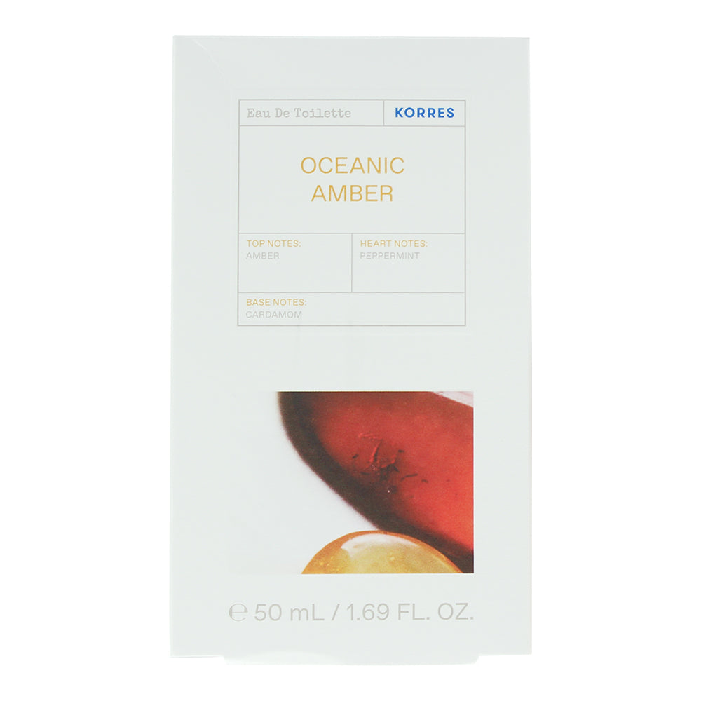 Korres Oceanic Amber Eau de Toilette 50ml - Box