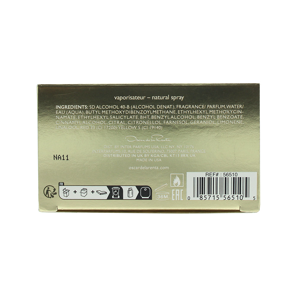 Oscar De La Renta Bella Essence Eau de Parfum 100ml - Ingredients