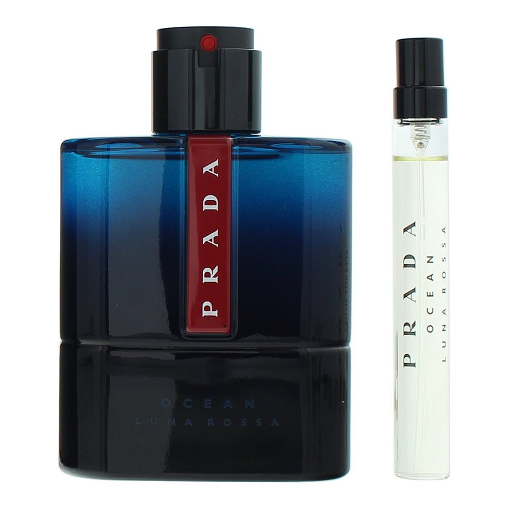 Prada Luna Rossa Ocean 2 Piece Gift Set: Eau De Toilette 100ml - Eau De Toilette - Product